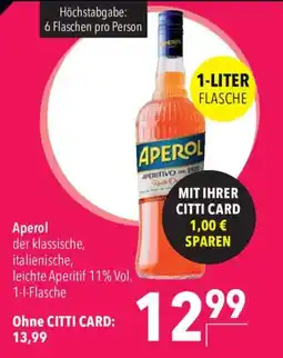 CITTI Markt Aperol Angebot