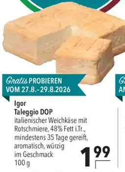 CITTI Markt Igor Taleggio DOP Angebot