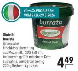 CITTI Markt Gioiella Burrata Angebot