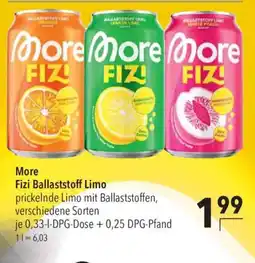 CITTI Markt More Fizi Ballaststoff Limo Angebot
