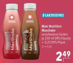 CITTI Markt Maxi Nutrition Maxshake Angebot