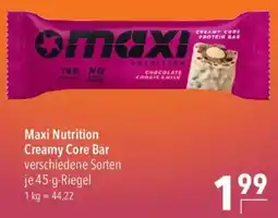 CITTI Markt Maxi Nutrition Creamy Core Bar Angebot