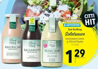 CITTI Markt Zum Dorfkrug Salatsauce Angebot