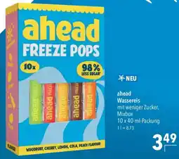 CITTI Markt ahead Wassereis Angebot