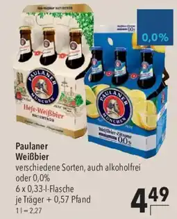 CITTI Markt Paulaner Weißbier Angebot