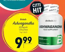 CITTI Markt Biotech Ashwagandha Angebot