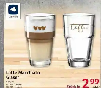 Selgros Latte Macchiato Gläser Angebot