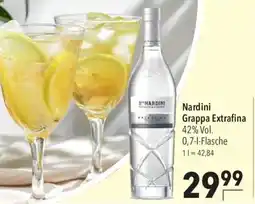 CITTI Markt Nardini Grappa Extrafina Angebot