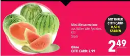 CITTI Markt Mini Wassermelone Angebot