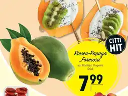 CITTI Markt Riesen-Papaya Formosa Angebot