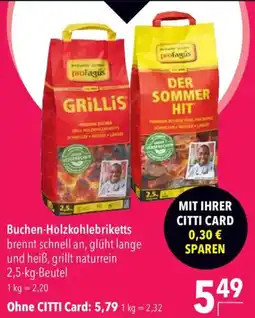 CITTI Markt Buchen-Holzkohlebriketts profagus Angebot