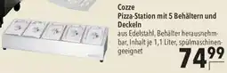 CITTI Markt Cozze Pizza-Station mit 5 Behältern und Deckeln Angebot