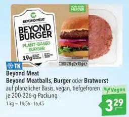 CITTI Markt Beyond Meat Beyond Burger Angebot