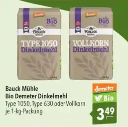 CITTI Markt Bauck Mühle Bio Demeter Dinkelmehl Angebot