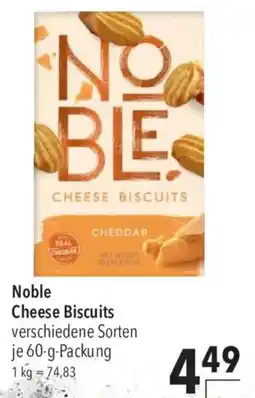 CITTI Markt Noble Cheese Biscuits Angebot