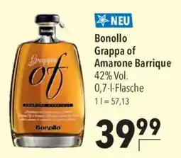 CITTI Markt Bonollo Grappa of Amarone Barrique Angebot