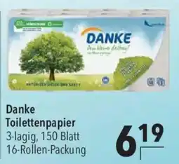 CITTI Markt Danke Toilettenpapier Angebot