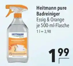 CITTI Markt Heitmann pure Badreiniger Essig & Orange Angebot