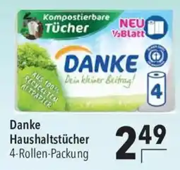 CITTI Markt Danke Haushaltstücher Angebot
