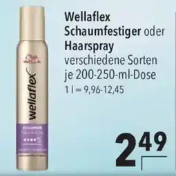 CITTI Markt Wella Wellaflex Schaumfestiger oder Haarspray Angebot