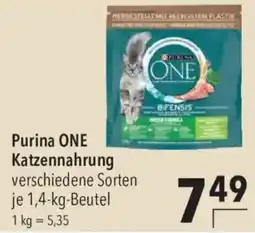 CITTI Markt Purina ONE Katzennahrung Angebot