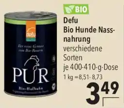 CITTI Markt Defu Bio Hunde Nassnahrung Angebot