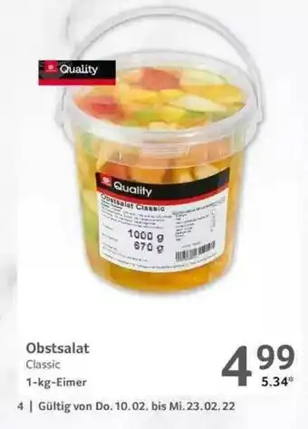 Selgros Obstsalat Angebot