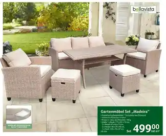 Selgros Gartenmöbel Set „madeira“ Angebot