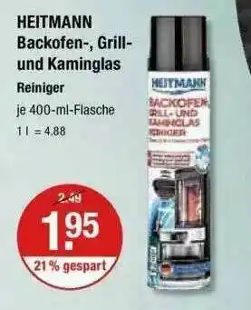 V Markt Heitmann Backofen, Grill Und Kaminglas Angebot