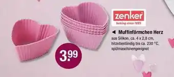 V Markt Muffinförmchen Herz Zenker Angebot