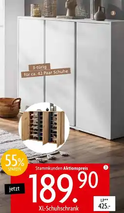 Zurbrüggen Xora XL-Schuhschrank Angebot