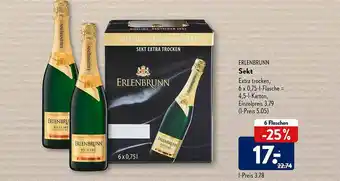 Aldi Süd Erlenbrunn Sekt Angebot