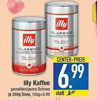 E-Center Illy Kaffee Angebot