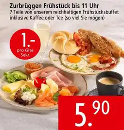 Zurbrüggen Zurbrüggen Frühstück bis 11 Uhr Angebot