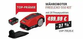 E-Center Mähroboter Freelexo 550 Kit Angebot