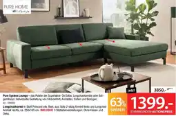 Zurbrüggen PURE HOME Longchairkombi Angebot