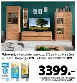 Zurbrüggen Wohnwand Angebot