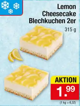 Zimmermann Lemon Cheesecake Blechkuchen Angebot