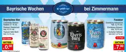 Zimmermann Bayrisches Bier Angebot