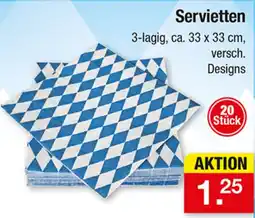 Zimmermann Servietten Angebot