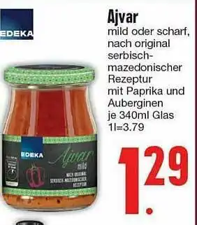 Edeka Ajvar Angebot