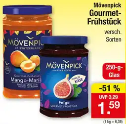 Zimmermann Mövenpick Gourmet-Frühstück Angebot