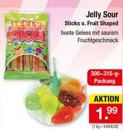 Zimmermann Jelly Sour Sticks o. Fruit Shaped Angebot