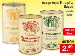 Zimmermann Metzger Meyer Eintopf o. Suppe Angebot