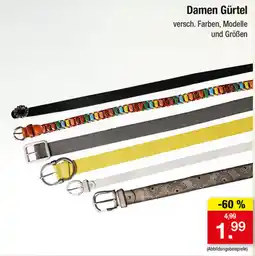 Zimmermann Damen Gürtel Angebot