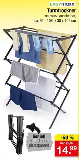 Zimmermann EASYmaxx Turmtrockner Angebot