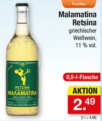 Zimmermann Malamatina Retsina Angebot