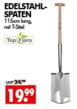 Wreesmann EDELSTAHL-SPATEN mit T-Stiel Angebot