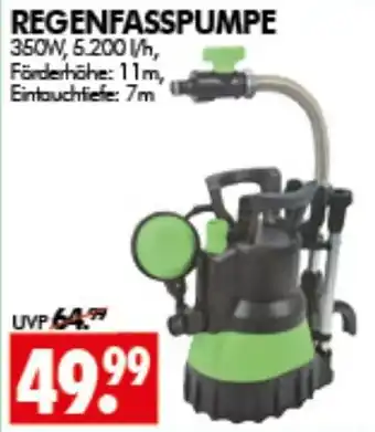 Wreesmann REGENFASSPUMPE Angebot
