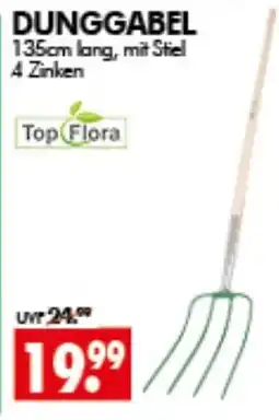 Wreesmann DUNGGABEL Top Flora Angebot